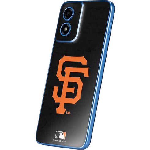 MLB San Francisco Giants - Solid Distressed Moto G Play 4G (2024) Skin