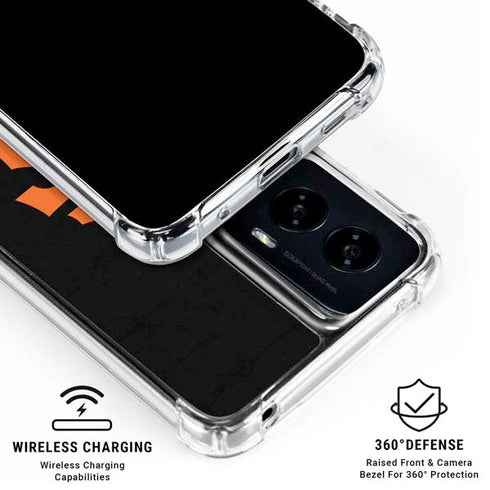 MLB San Francisco Giants - Solid Distressed Moto G Power 5G (2024) Clear Case