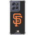MLB San Francisco Giants - Solid Distressed Moto G Power 5G (2025) Clear Case