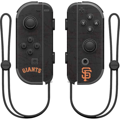 MLB San Francisco Giants - Solid Distressed Nintendo Skins