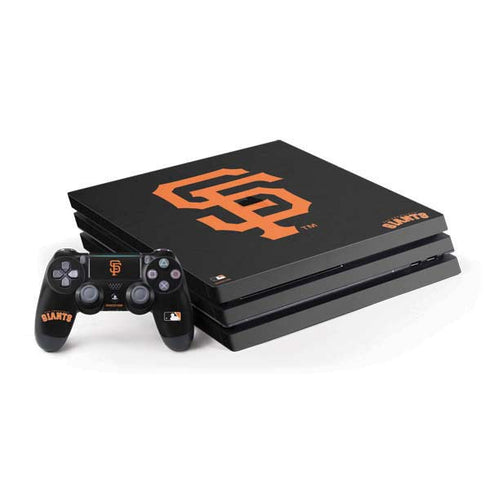 MLB San Francisco Giants - Solid Distressed PlayStation PS4 Skins