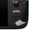 MLB San Francisco Giants - Solid Distressed Steam Deck Handheld Gaming Computer Skin