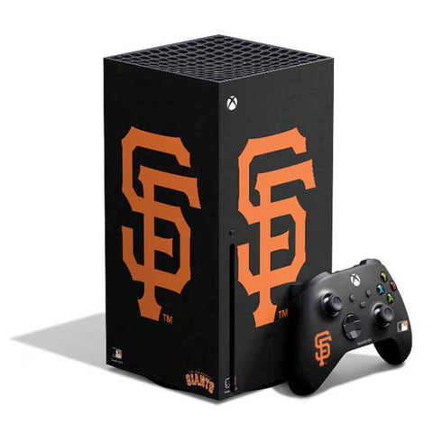 MLB San Francisco Giants - Solid Distressed Xbox Series X Skins