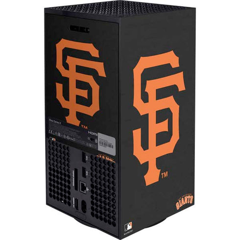 MLB San Francisco Giants - Solid Distressed Xbox Series X Bundle Skin