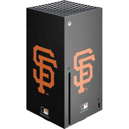 MLB San Francisco Giants - Solid Distressed Xbox Series X Skins