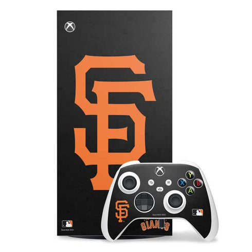 MLB San Francisco Giants - Solid Distressed Xbox Series X Skins