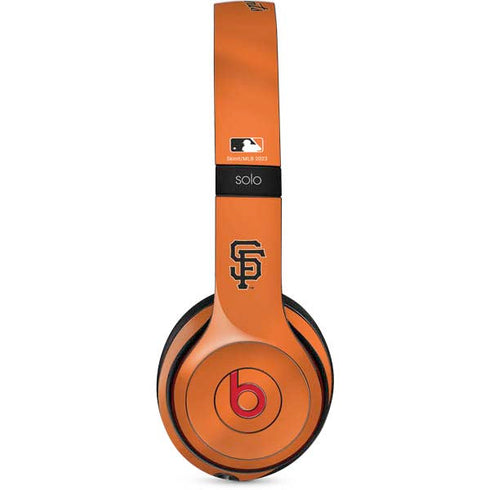 MLB San Francisco Giants Alternate Home Jersey Beats Solo 3 Wireless Skin
