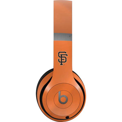 MLB San Francisco Giants Alternate Home Jersey Beats Solo 4 Wireless Headphones Skin