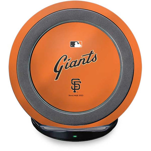 MLB San Francisco Giants Alternate Home Jersey Fast Charge Wireless Charging Stand Skin