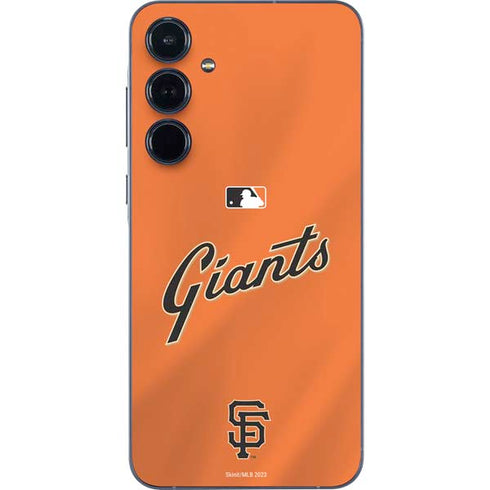 MLB San Francisco Giants Alternate Home Jersey Galaxy A36 5G Skin