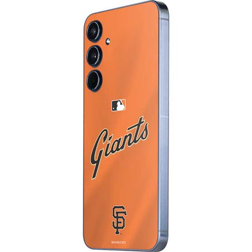 MLB San Francisco Giants Alternate Home Jersey Galaxy A55 5G Skin
