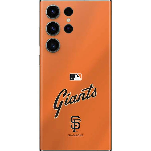 MLB San Francisco Giants Alternate Home Jersey Galaxy Skins
