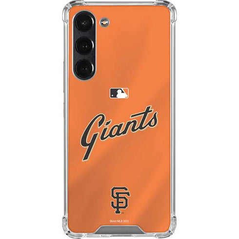 MLB San Francisco Giants Alternate Home Jersey Galaxy S24 FE Clear Case