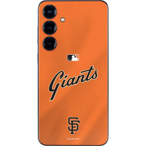 MLB San Francisco Giants Alternate Home Jersey Galaxy S25 Plus Skin