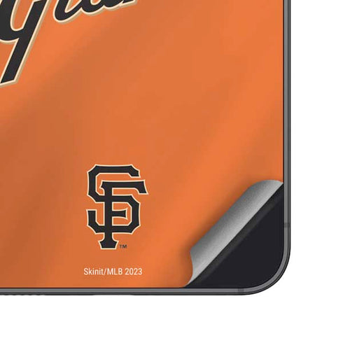 MLB San Francisco Giants Alternate Home Jersey Galaxy S24 Plus Skin