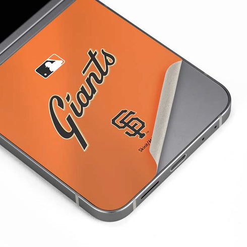 MLB San Francisco Giants Alternate Home Jersey Galaxy Z Flip6 Skin