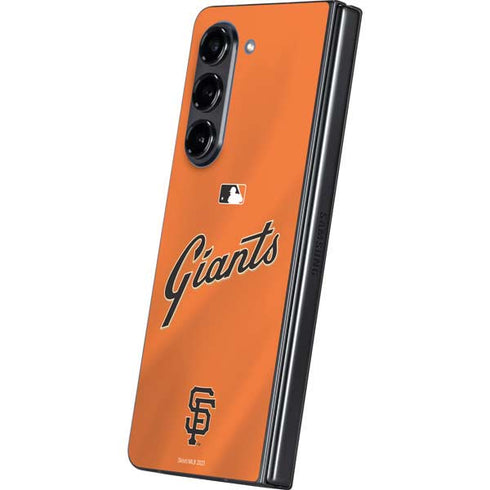 MLB San Francisco Giants Alternate Home Jersey Galaxy Z Fold5 5G Skin