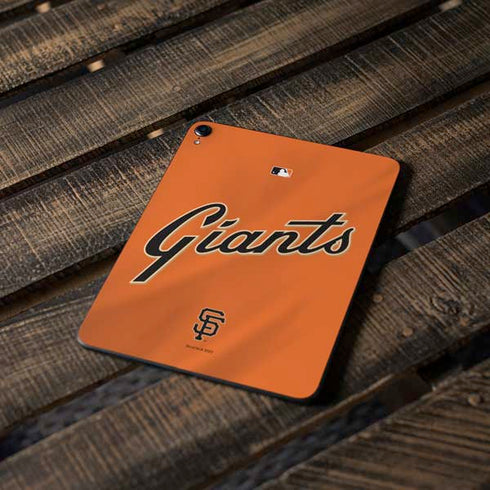 MLB San Francisco Giants Alternate Home Jersey Apple iPad Pro Skin