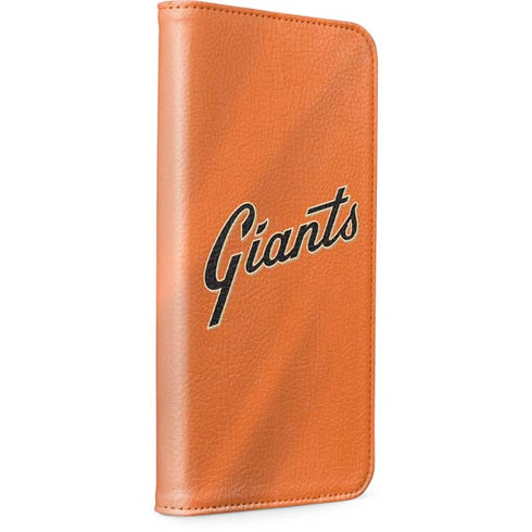 MLB San Francisco Giants Alternate Home Jersey iPhone 15 Plus Folio Case
