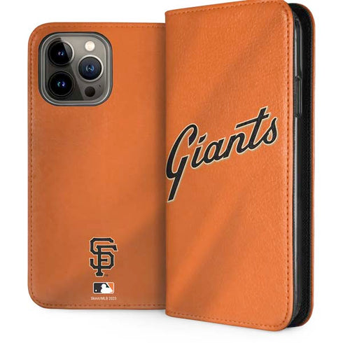 MLB San Francisco Giants Alternate Home Jersey iPhone 15 Pro Max Folio Case