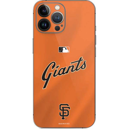 MLB San Francisco Giants Alternate Home Jersey iPhone 15 Pro Max Skin