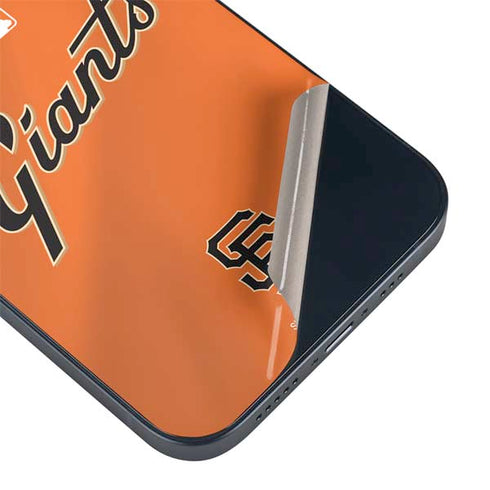 MLB San Francisco Giants Alternate Home Jersey iPhone 15 Skin