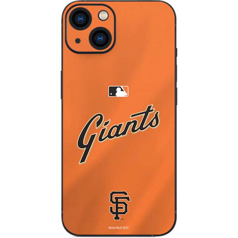 MLB San Francisco Giants Alternate Home Jersey iPhone 15 Skin