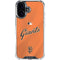 MLB San Francisco Giants Alternate Home Jersey iPhone 16 Clear Case