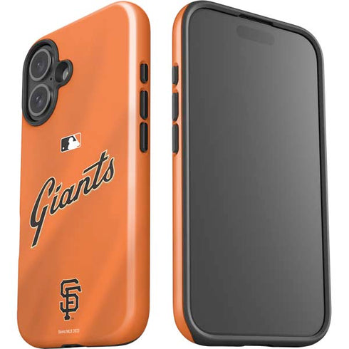 MLB San Francisco Giants Alternate Home Jersey iPhone 16 Plus Impact Case