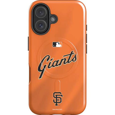 MLB San Francisco Giants Alternate Home Jersey iPhone 16 Plus Magsafe Impact Case
