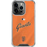 MLB San Francisco Giants Alternate Home Jersey iPhone 16 Pro Max Clear Case
