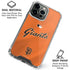 MLB San Francisco Giants Alternate Home Jersey iPhone 16 Pro Max Clear Case