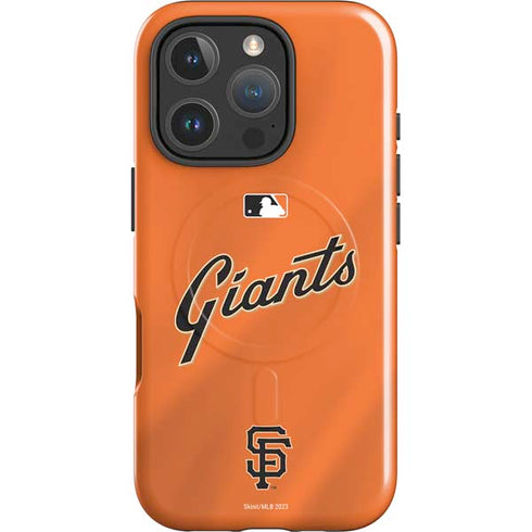 MLB San Francisco Giants Alternate Home Jersey iPhone 16 Pro Max Magsafe Impact Case