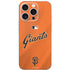 MLB San Francisco Giants Alternate Home Jersey iPhone 16 Pro Skin