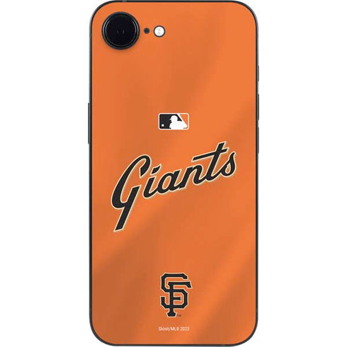 MLB San Francisco Giants Alternate Home Jersey iPhone 16e Skin