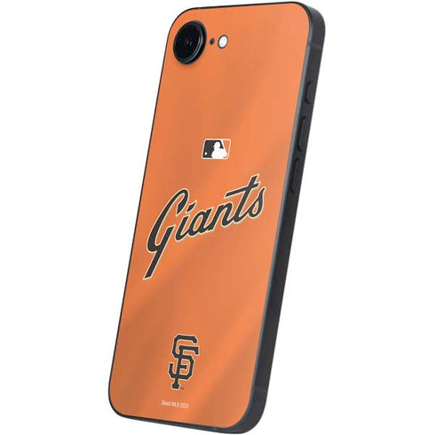MLB San Francisco Giants Alternate Home Jersey iPhone 16e Skin