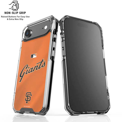 MLB San Francisco Giants Alternate Home Jersey iPhone 17 Air Clear Case