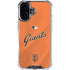 MLB San Francisco Giants Alternate Home Jersey iPhone 17 Clear Case