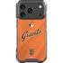 MLB San Francisco Giants Alternate Home Jersey iPhone 17 Pro Clear Case