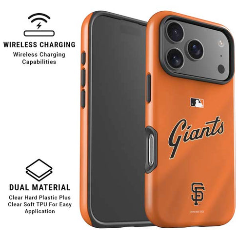 MLB San Francisco Giants Alternate Home Jersey iPhone 17 Pro Magsafe Impact Case