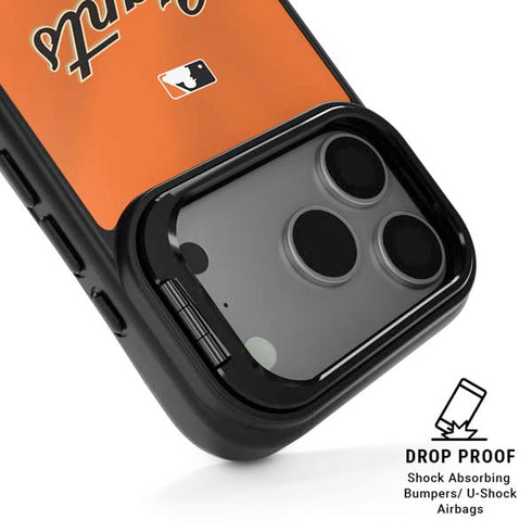 MLB San Francisco Giants Alternate Home Jersey iPhone 17 Pro Max Kickstand Case