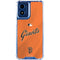 MLB San Francisco Giants Alternate Home Jersey Moto G 5G (2024) Clear Case