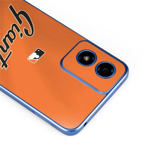 MLB San Francisco Giants Alternate Home Jersey Moto G Play 4G (2024) Skin