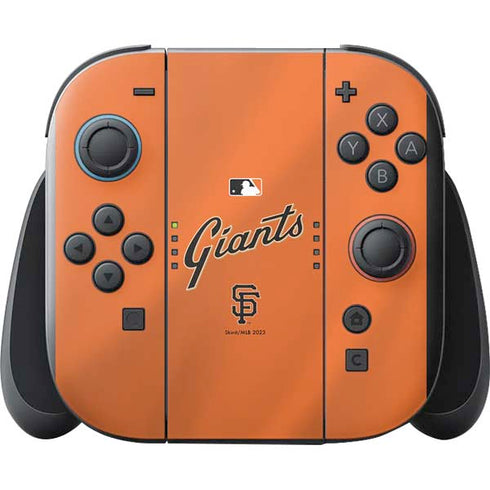 MLB San Francisco Giants Alternate Home Jersey Nintendo Switch 2 (2025) with Joy-Con Skin