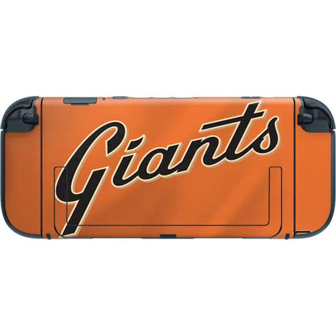 MLB San Francisco Giants Alternate Home Jersey Nintendo Switch 2 (2025) with Joy-Con Skin