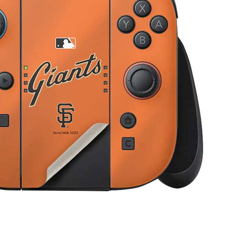 MLB San Francisco Giants Alternate Home Jersey Nintendo Switch 2 (2025) Joy-Con Controller Skin