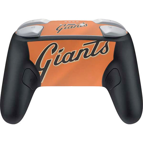 MLB San Francisco Giants Alternate Home Jersey Nintendo Switch 2 (2025) Pro Controller Skin