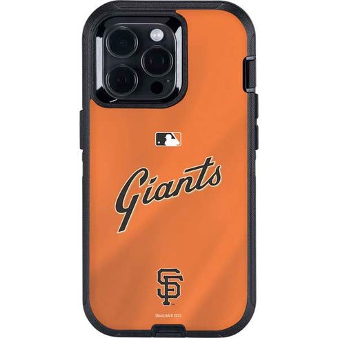 MLB San Francisco Giants Alternate Home Jersey Otterbox Defender iPhone Skin