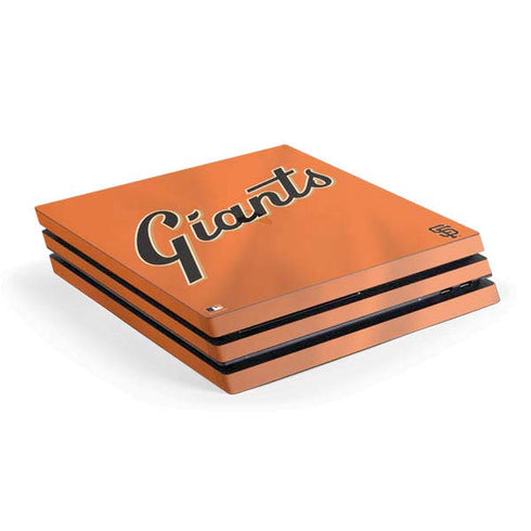 MLB San Francisco Giants Alternate Home Jersey PlayStation PS4 Skins