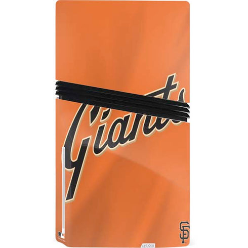 MLB San Francisco Giants Alternate Home Jersey PS5 Pro Disk Console Skin